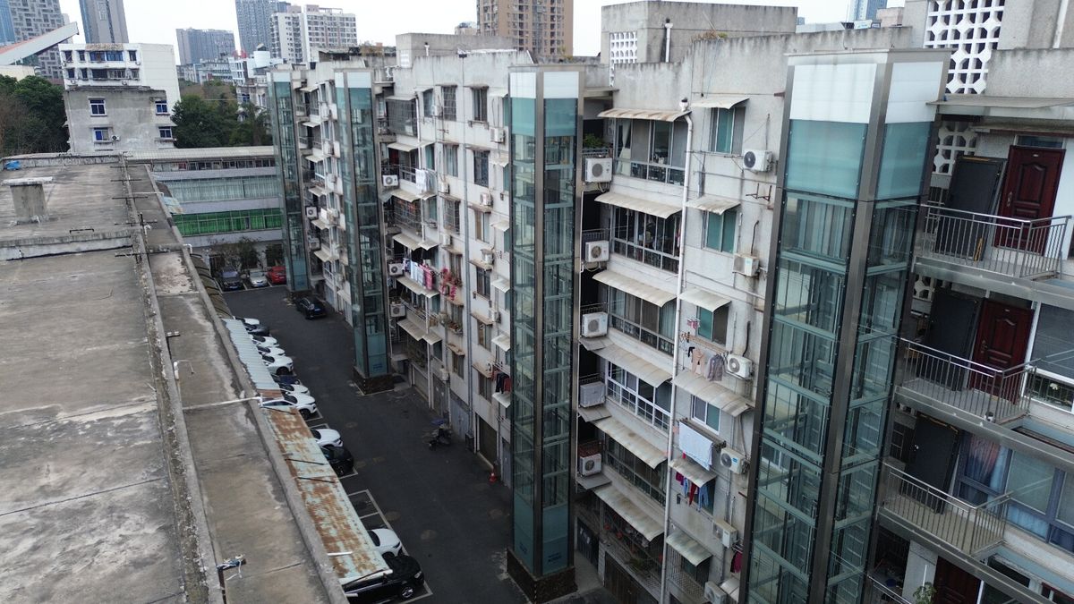 绵远街18号 既有建筑加装项目实景照片
